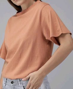 Casual Peach T-Shirt