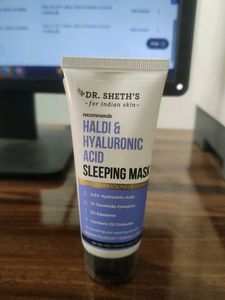Dr. Sheth's Haldi & Hyaluronic Acid Sleeping Mask