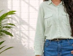 Casual Long Sleeve Button-Up Shirt