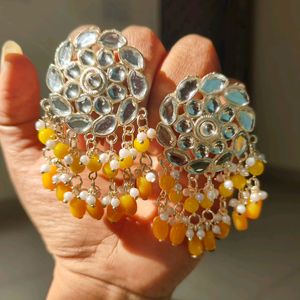 Chandelier Yellow Earring 💛