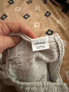 Chic Textured Bustier Top