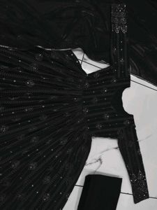 Black Anarkali Suit