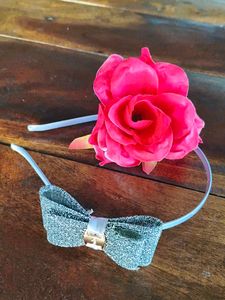 Sparkly Bow Headband