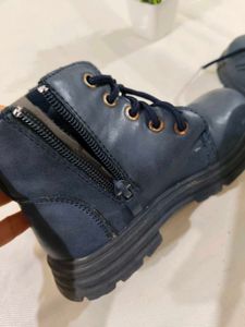 Stylish Blue Ankle Boots