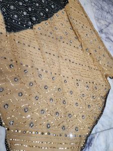 pure georgette gujju vintage saree