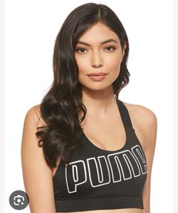 Puma Black Sports Bra