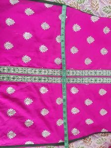 Pink Embroidered Kurti