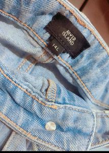Light Blue Jeans Denim For Girl Or Woman 32 Waist