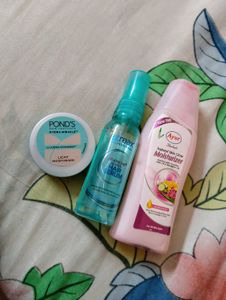 Pond's, Streax, Ayur Skincare & Hair Serum combo