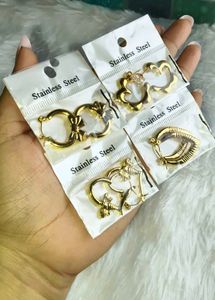 Anti Tarnish waterproof Hoops(Price for 1)
