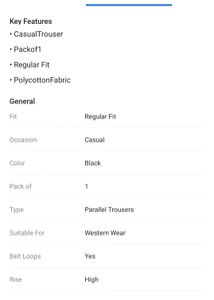 Regular Fit Checked Trousers