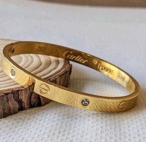 Cartier Inspired Gold Bracelet