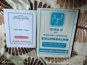 II PUC maths question bank with free formulae book