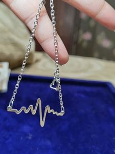 ECG Heartbeat Necklace