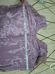 Lavender Embroidered Kurta Set