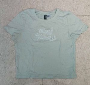 H&M Mint 'Mixed Feelings' Tee