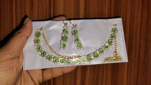 Stone Studded Jewellery Set