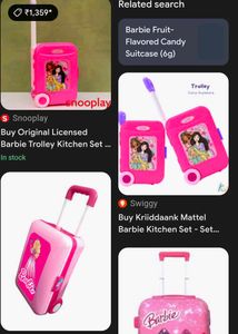 Barbie Luggage