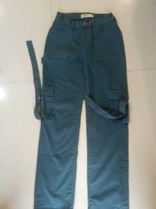 Cargo Pants - Olive &amp; Blue set of 2 pant