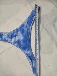 Blue Tie-Dye Bikini Bottom 🔥
