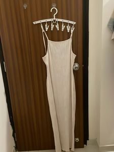 Ribbed Slip Maxi Dress