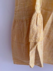 Vero Moda - Yellow Ruffle Sleeve Blouse