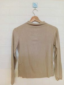 Mock Neck Long Sleeve Top