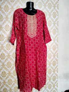 Embroidery Designer Kurta Size Issues