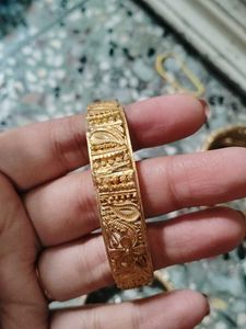 Exquisite Gold-Plated Bangles