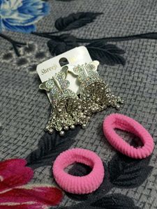 Sparkling Dangle Earrings