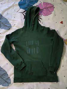 Green 'Keep It Wild' Hoodie