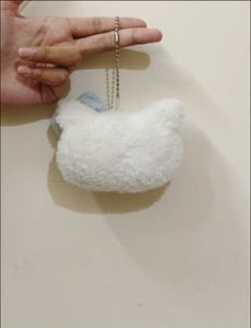 Cute Hello Kitty Plush Keychain(blue)