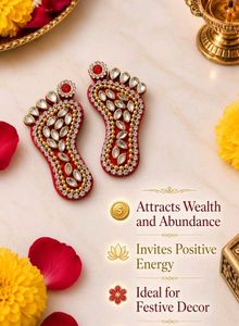 Decorative &amp; Handmade Lakshmi Foot Charms
