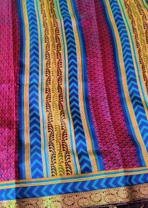 Vibrant Printed Saree