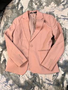 Chic Pink Blazer - Effortless Style