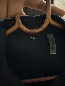 black shirt