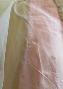 Peach Anarkali Suit with Dupatta