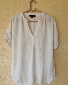 Elegant Relaxed Fit Tunic Top
