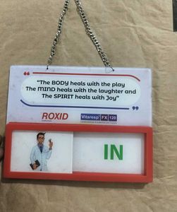 In and Out sign