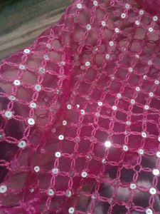 Sparkling Sequin Embellished Dupatta