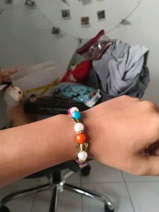 Boho Beaded Butterfly Bracelet