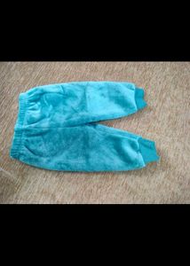 Cute Teal Teddy Bear Hoodie and Pants Set