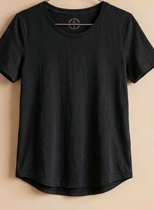 Classic Black Crew Neck T-Shirt