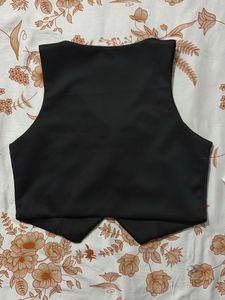 Classic Black Vest