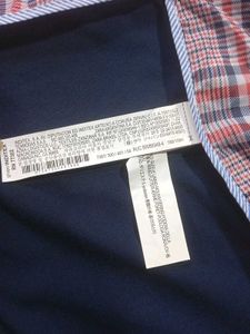 Zara Men's Navy Blue Blazer