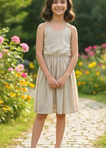 Cute Girls' Casual Dress