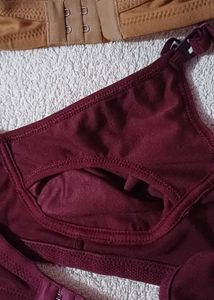 Pack of 2 Breathable Cotton Feeding Bra for Women