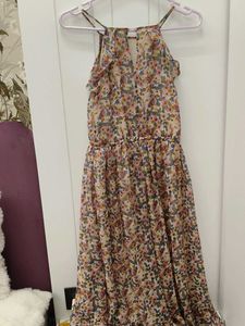 Chic Floral Maxi Dress