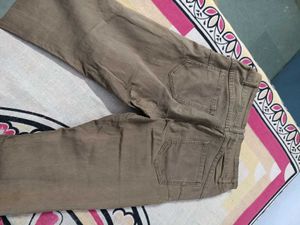 Brown Flare Jeans