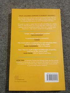 Zero to One by Peter Thiel Book